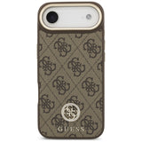 Husa MagSafe pentru Apple iPhone 17 Air, Guess, 4G Strass Logo with Big Strap
