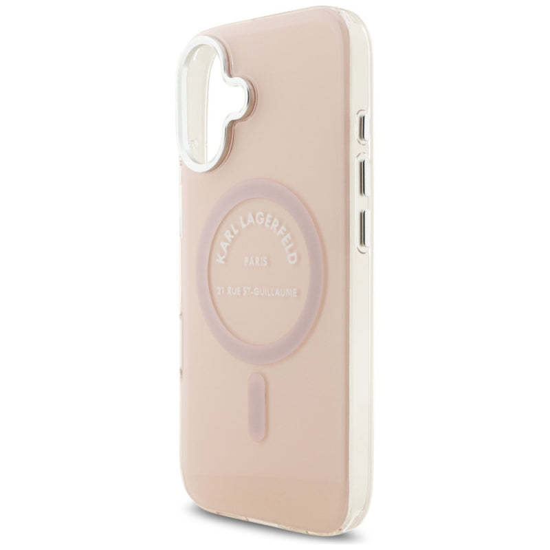 Husa MagSafe pentru Apple iPhone 17, Karl Lagerfeld, IML Logo RSG