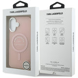 Husa MagSafe pentru Apple iPhone 17, Karl Lagerfeld, IML Logo RSG