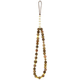 Husa MagSafe pentru Apple iPhone 17 Pro, Guess, 4G Triangle Logo with Pearl Strap