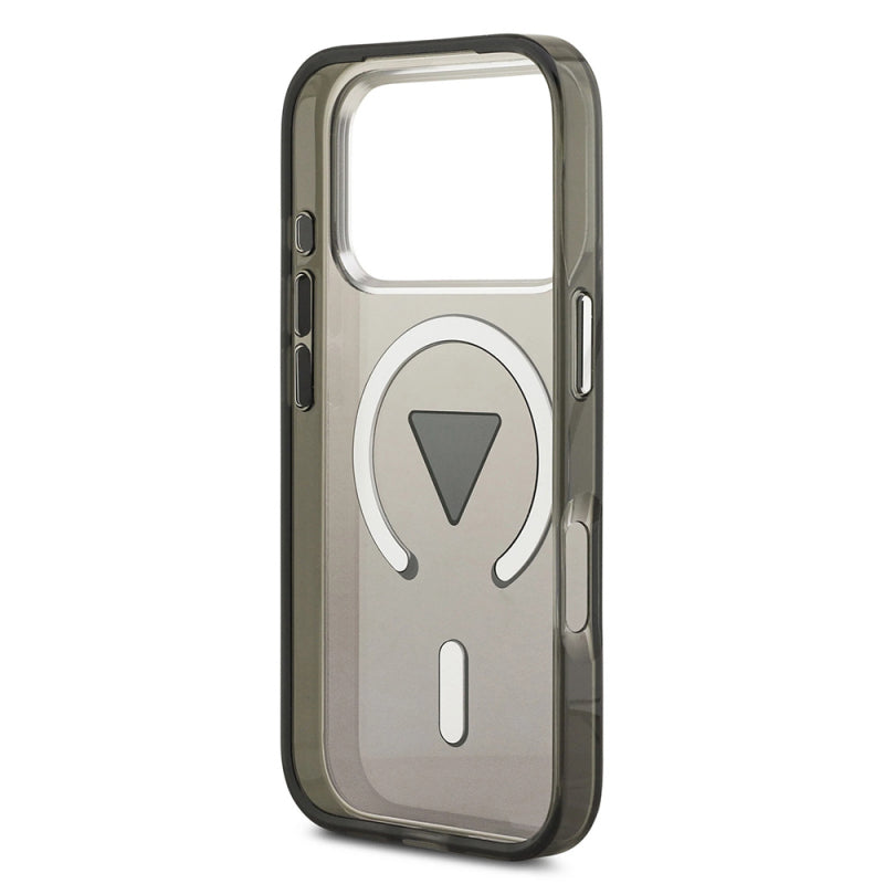 Husa MagSafe pentru Apple iPhone 17 Pro, Guess, IML Gradient Triangle Logo