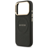 Husa MagSafe pentru Apple iPhone 17 Pro, Guess, Peony Hot Stamp