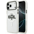 Husa MagSafe pentru Apple iPhone 17 Pro Max, Karl Lagerfeld, IML Sketch Logo Karl