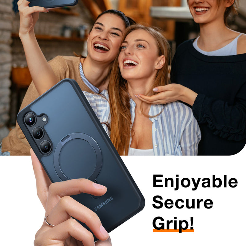 Husa MagSafe pentru Samsung Galaxy S24 S921, Torras, Ostand