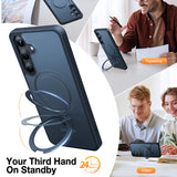 Husa MagSafe pentru Samsung Galaxy S24 S921, Torras, Ostand