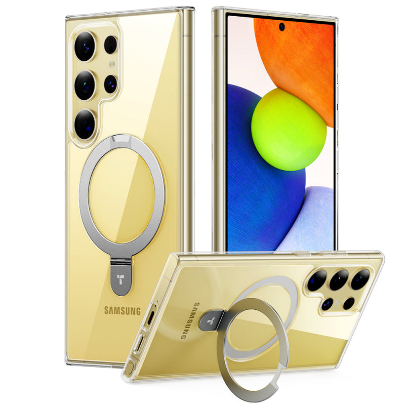 Husa MagSafe pentru Samsung Galaxy S24 Ultra S928, Torras, Ostand