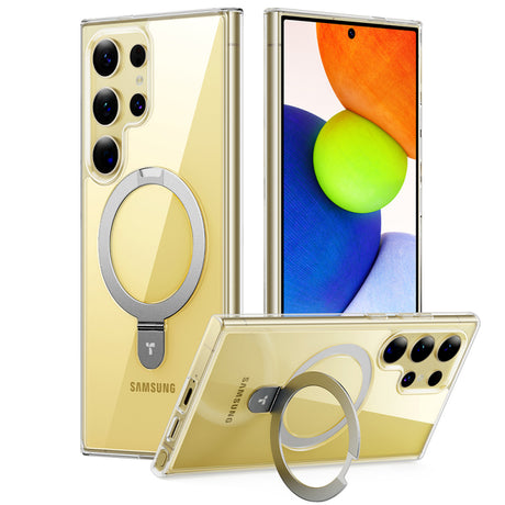 Husa MagSafe pentru Samsung Galaxy S24 Ultra S928, Torras, Ostand