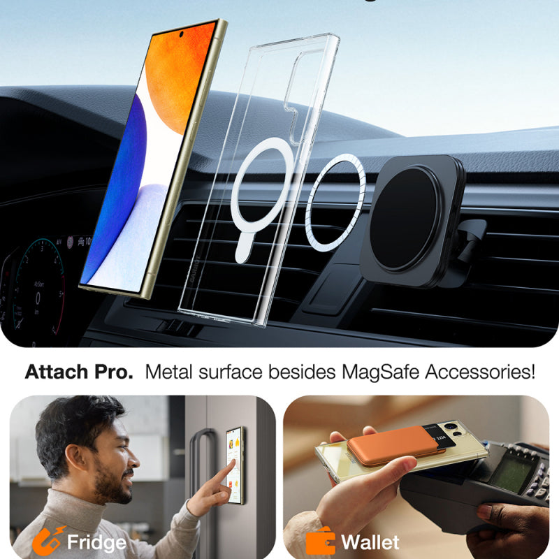 Husa MagSafe pentru Samsung Galaxy S24 Ultra S928, Torras, Ostand