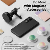 Husa MagSafe pentru Samsung Galaxy S25 Edge S937, Ringke, Onyx