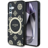 Husa MagSafe pentru Samsung Galaxy S25 S931, Guess, IML Peony On 4G Background