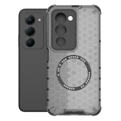 MagSafe tok Xiaomi Redmi 15 5G / 15 4G készülékhez, Techsuit, HoneyComb Shield