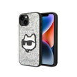 Husa pentru Apple iPhone 14, Karl Lagerfeld, Glitter Choupette Patch