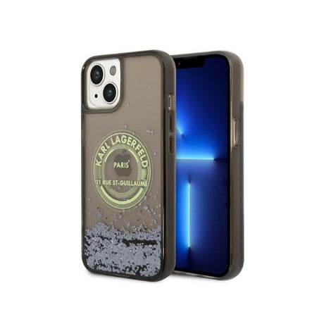 Husa pentru Apple iPhone 14 Plus, Karl Lagerfeld, Liquid Glitter RSG