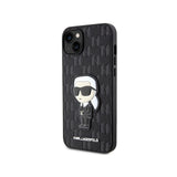 Husa pentru Apple iPhone 14 Plus, Karl Lagerfeld, Saffiano Monogram Ikonik Karl