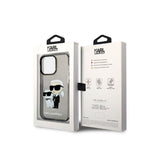 Husa pentru Apple iPhone 14 Pro, Karl Lagerfeld, Glitter Karl &amp; Choupett