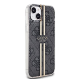 Husa pentru Apple iPhone 15 Plus, Guess, IML 4G Gold Strip