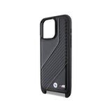 Husa pentru Apple iPhone 15 Pro, BMW, M Edition Carbon Stripe &amp; Strap