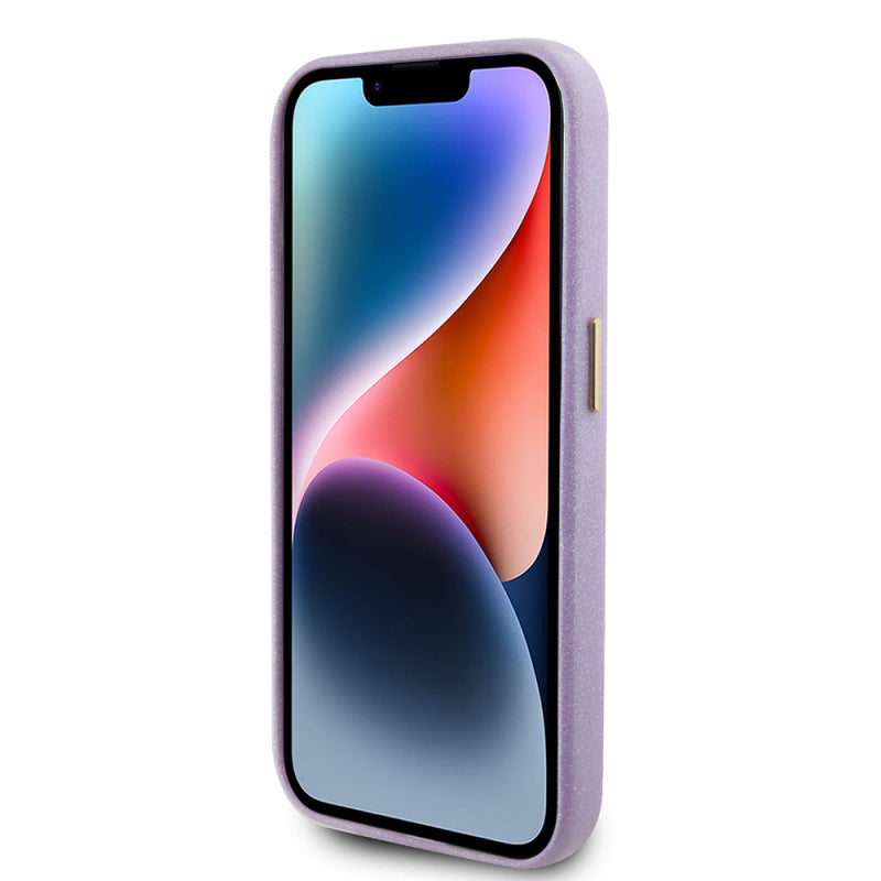 Husa pentru Apple iPhone 15 Pro, Guess, Glitter Glossy Script