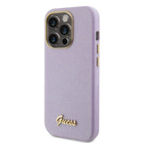 Husa pentru Apple iPhone 15 Pro, Guess, Glitter Glossy Script