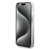 Husa pentru Apple iPhone 15 Pro, Guess, Liquid Glitter Gold Stri