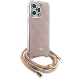 Husa pentru Apple iPhone 15 Pro Max, Guess, Crossbody Cord 4G Print