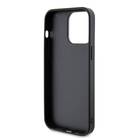 Apple iPhone 15 Pro Max tok, Guess, strasszos fém logóval