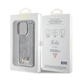 Husa pentru Apple iPhone 15 Pro Max, Guess, Sequin Script Metal