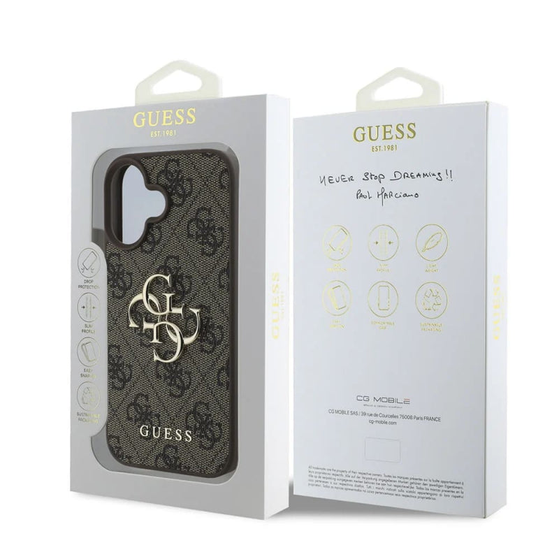Husa pentru Apple iPhone 16, Guess, 4G Big Log