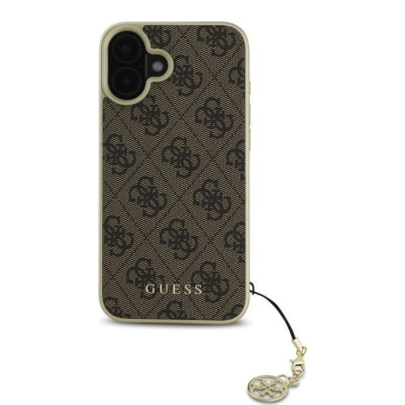 Husa pentru Apple iPhone 16, Guess, 4G Charm