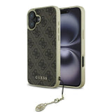 Husa pentru Apple iPhone 16, Guess, 4G Charm