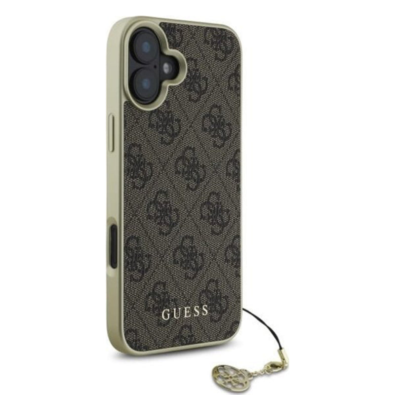 Husa pentru Apple iPhone 16, Guess, 4G Charm
