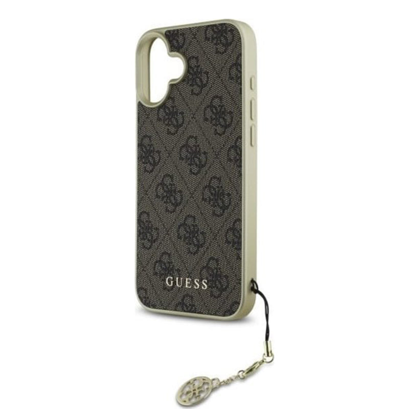 Husa pentru Apple iPhone 16, Guess, 4G Charm