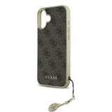 Husa pentru Apple iPhone 16, Guess, 4G Charm