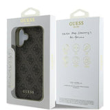 Husa pentru Apple iPhone 16, Guess, 4G Charm