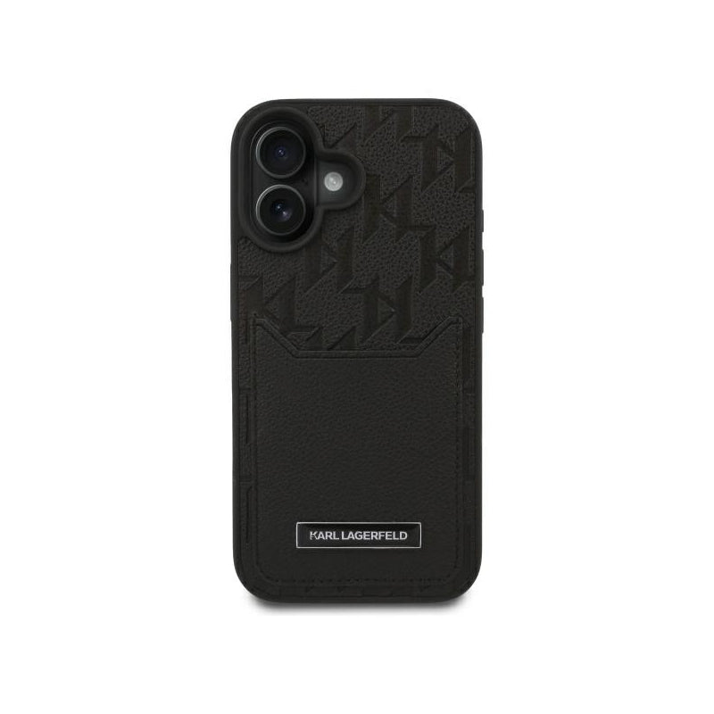 Husa pentru Apple iPhone 16, Karl Lagerfeld, Cardslots Monogram