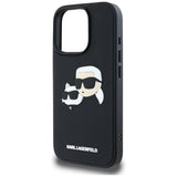 Husa pentru Apple iPhone 16 Pro Max, Karl Lagerfeld, 3D Rubber Karl &amp; Choupett