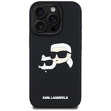 Husa pentru Apple iPhone 16 Pro Max, Karl Lagerfeld, 3D Rubber Karl &amp; Choupett