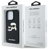 Husa pentru Apple iPhone 16 Pro Max, Karl Lagerfeld, 3D Rubber Karl &amp; Choupett