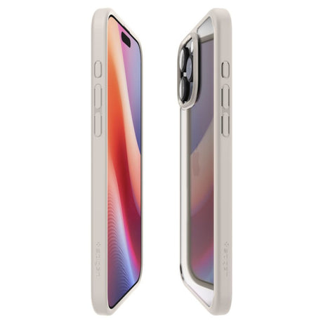 Husa pentru Apple iPhone 16 Pro, Spigen, Ultra Hybrid - Bej - NotebookGsm
