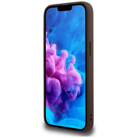 Husa pentru Apple iPhone 16e, Guess, 4G Big Log - Maro - NotebookGsm