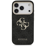 Husa pentru Apple iPhone 17 Pro, Guess, Big 4G Logo Classic