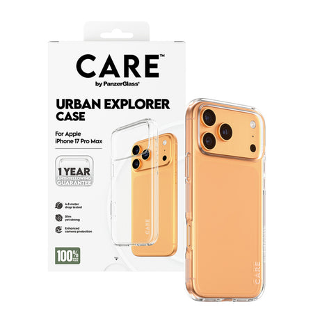 Husa pentru Apple iPhone 17 Pro, PanzerGlass, Care Urban Explo - Transparenta - NotebookGsm