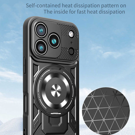 Husa pentru Apple iPhone 17 Pro, Techsuit, RuggedCam - Mov - NotebookGsm