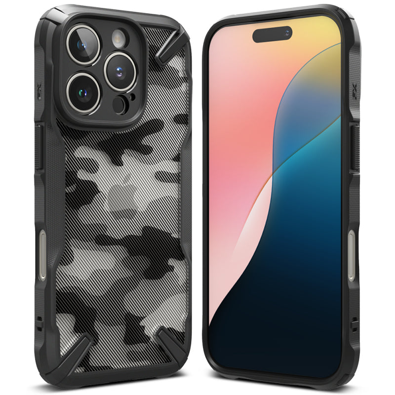 Husa pentru Apple iPhone 16 Pro, Ringke, Fusion X Camo