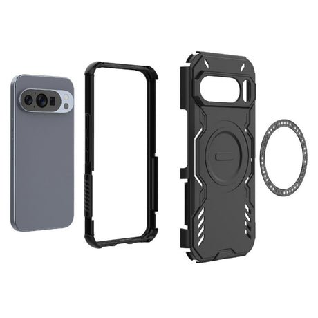 Husa pentru Google Pixel 10 Pro / 10, Techsuit, ArmorM - Neagra - NotebookGsm