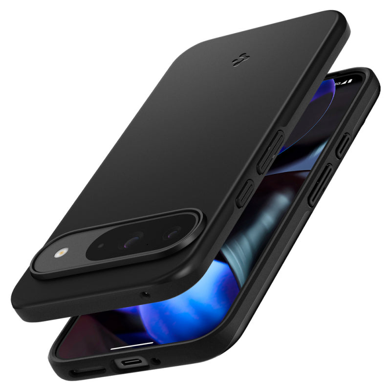 Husa pentru Google Pixel 9 / 9 Pro, Spigen, Thin Fit, Neagra ACS07697