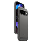 Husa pentru Google Pixel 9 / 9 Pro, Spigen, Rugged Armor, Gri ACS07783