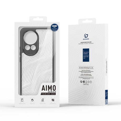 Husa pentru Huawei nova 12 Pro, DUX DUCIS, Aimo - Neagra - NotebookGsm