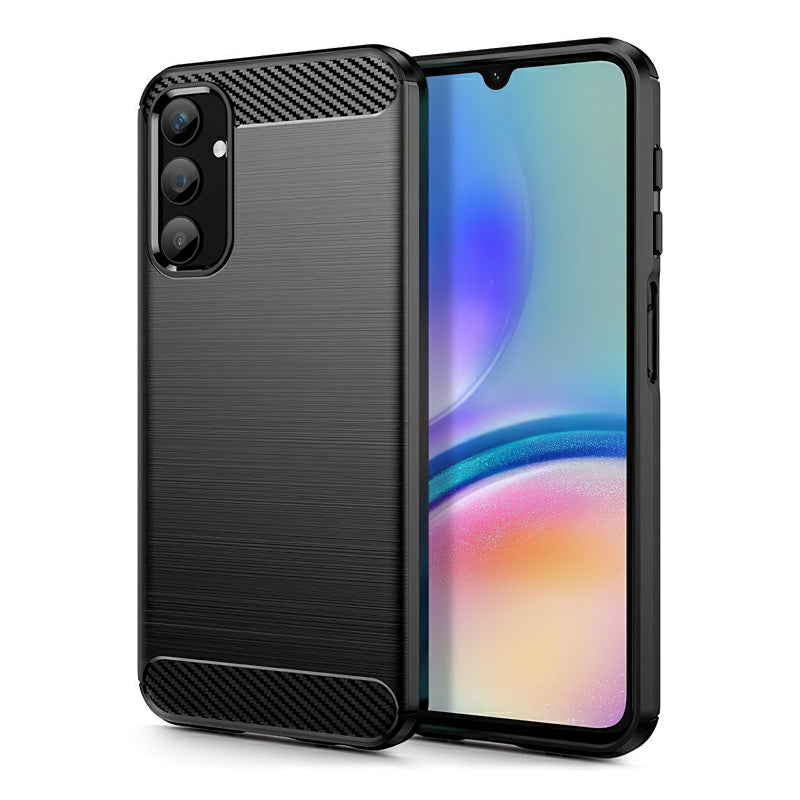 Husa pentru Samsung Galaxy A25 A256, OEM, Carbon Pro - Neagra - NotebookGsm