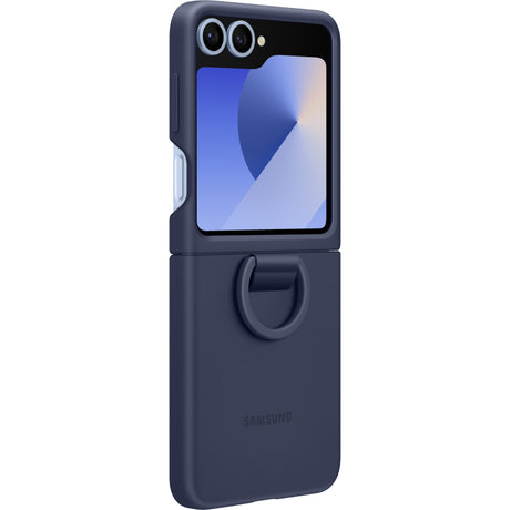 Husa pentru Samsung Galaxy Z Flip6 F741, Silicone Case, Bleumarin EF-PF741TNEGWW